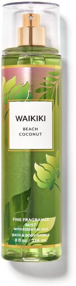 Bath and Body Works Waikiki Beach Coconut Fine Fragrance Mist Body