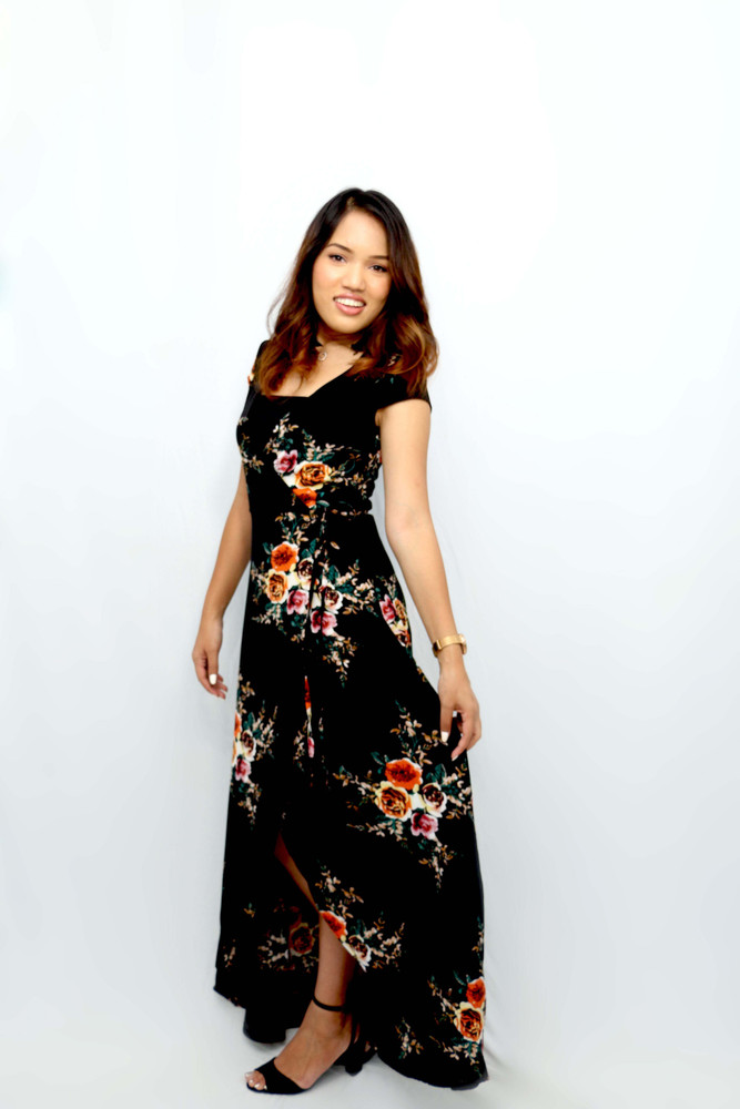 Shop For Asha Women Wrap Black Dress Buy Shop For Asha Women