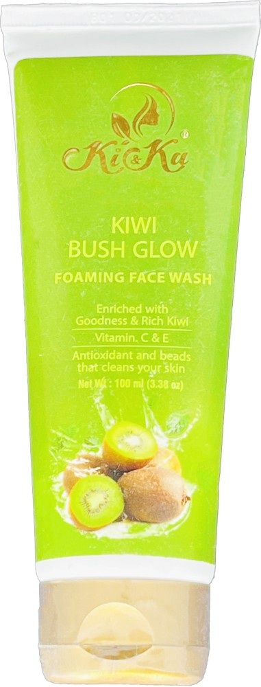 Ki Ka Skin Whitening Brightening Kiwi Extract Foaming Face wash