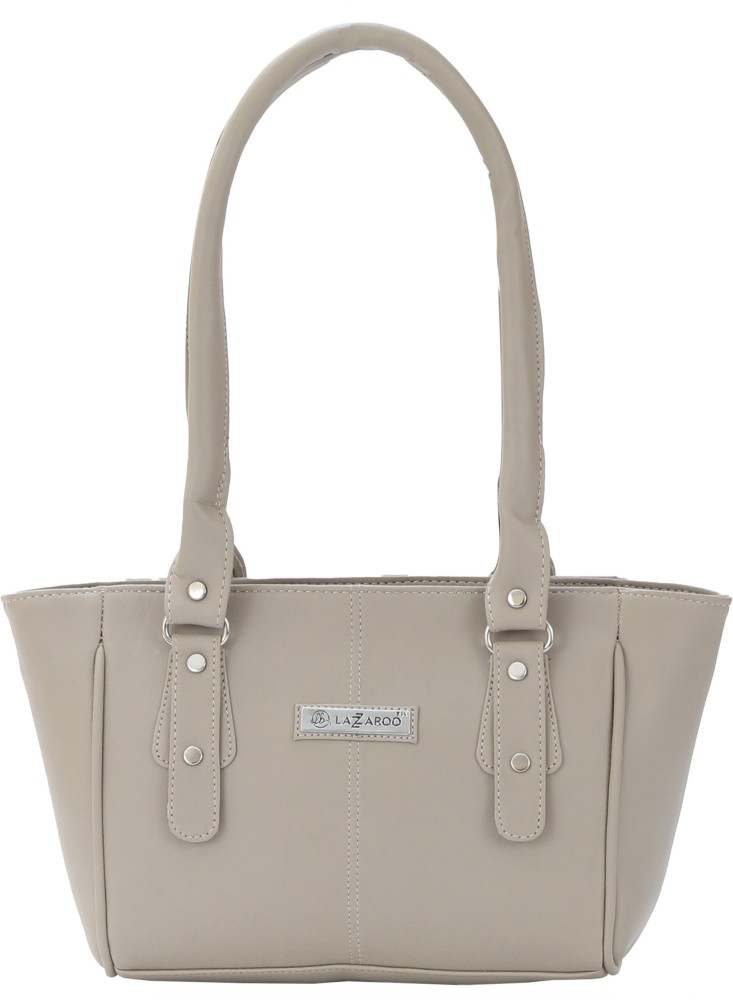 Lazzaroo Women Beige Shoulder Bag