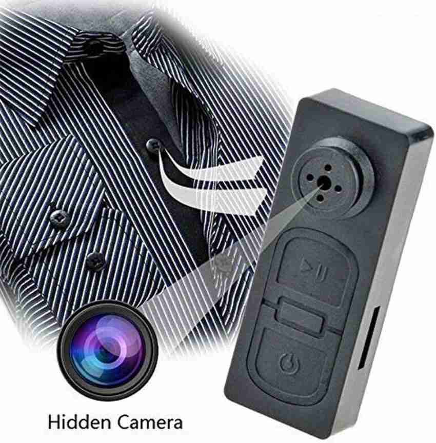 Point Zero 720P Mini Hidden Spy Button Camera Video Audio Photo Spy Camera  NO WIFI Security Camera Price in India - Buy Point Zero 720P Mini Hidden Spy  Button Camera Video Audio