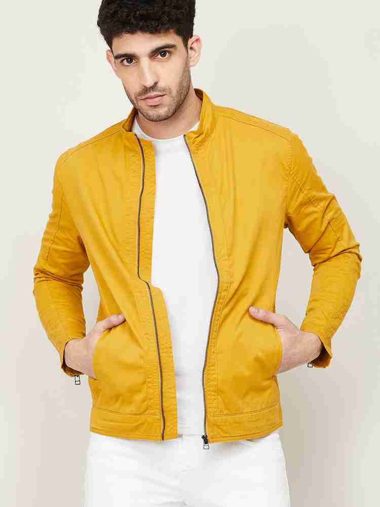 Yellow shop jacket men's