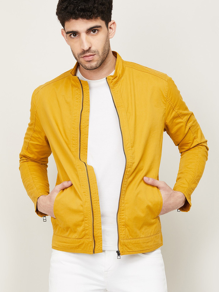 Yellow colour jacket for mens deals