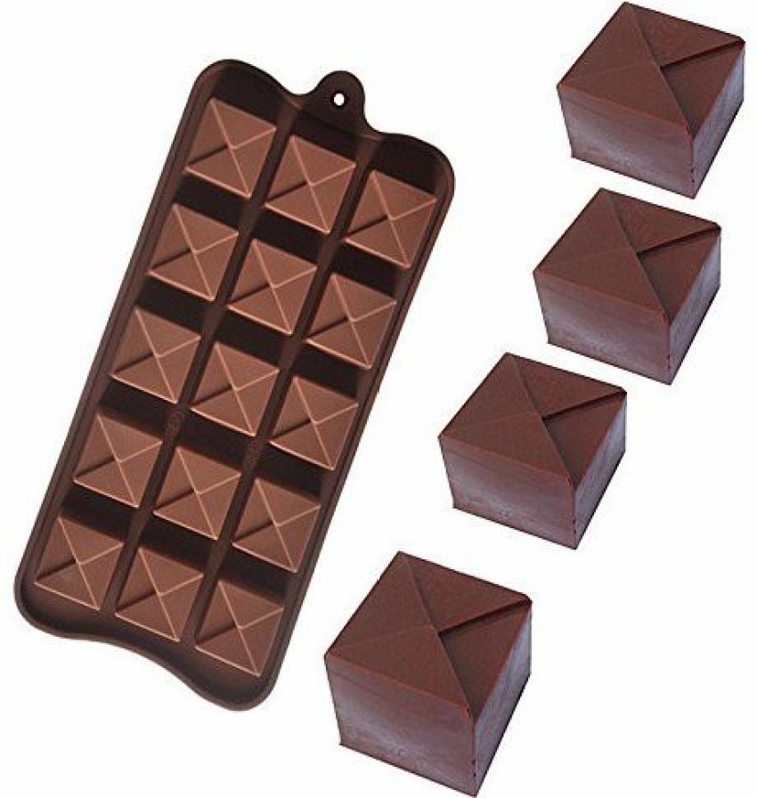 TIERED SQUARE Silcone Chocolate Mold