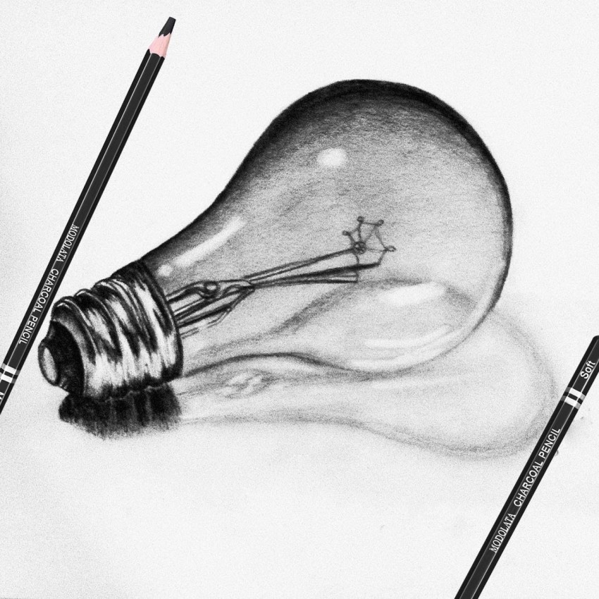 Charcoal Pencil - Drawing Skill