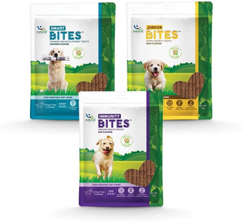 Natural Remedies Combo of Smart Bites X Junior Bites X Immunity Bites Chicken Dog Treat Price in India Buy Natural Remedies Combo of Smart Bites X Junior Bites X Immunity Bites