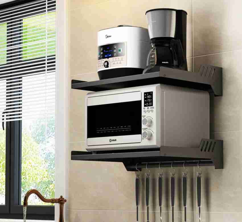 Buy R.O.H.C Black Carbon Steel Oven and Microwave Wall Mount Stand Online  at Best Prices in India - JioMart.