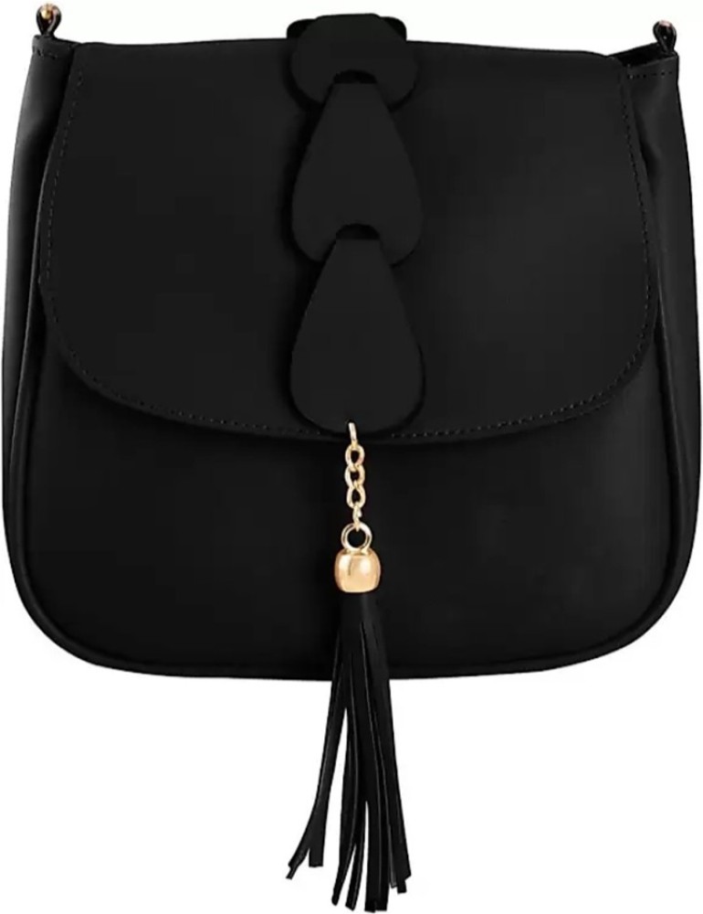 Black sling outlet bag flipkart