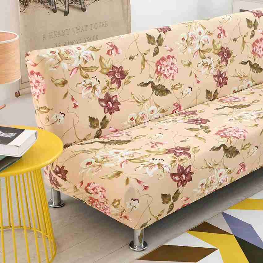 Floral top sleeper sofa