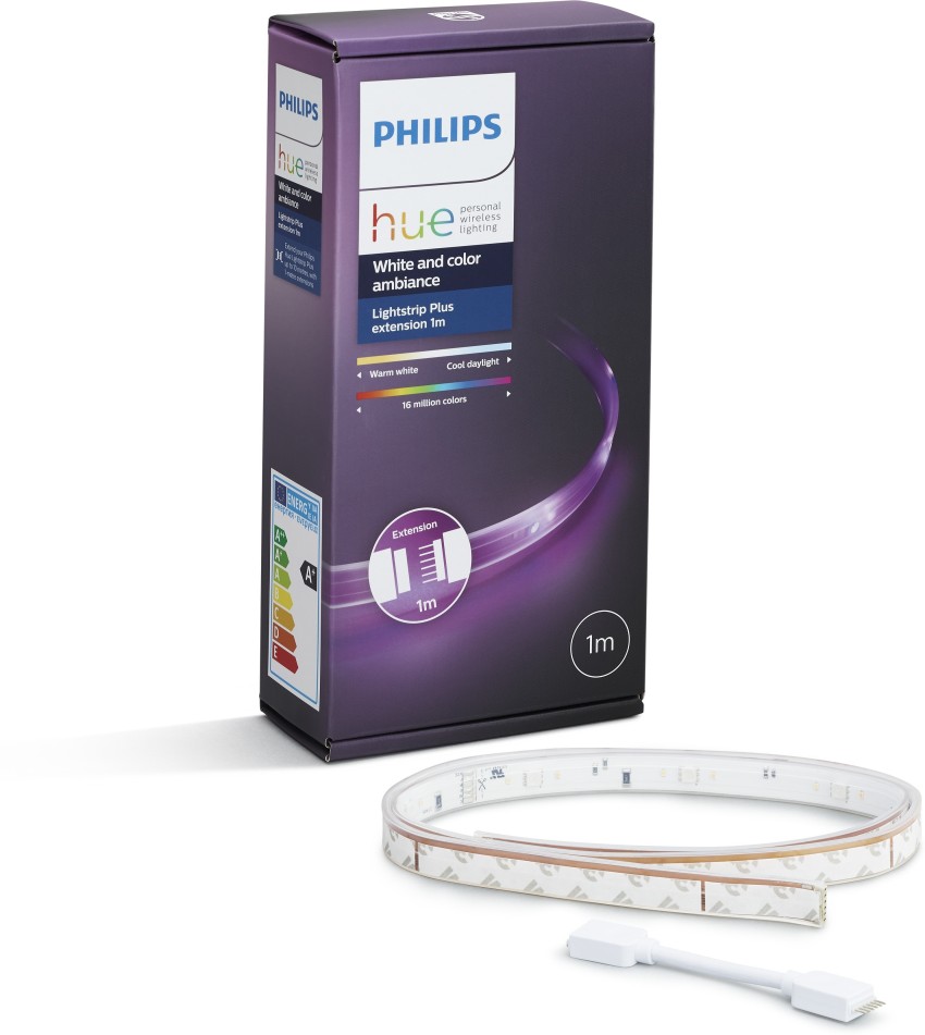 Philips Hue Outdoor 7-Foot Smart LED Light Strip - White and Color Ambiance  - 1 Pack - Requires Hue Bridge - Weatherproof - Control with Hue App 