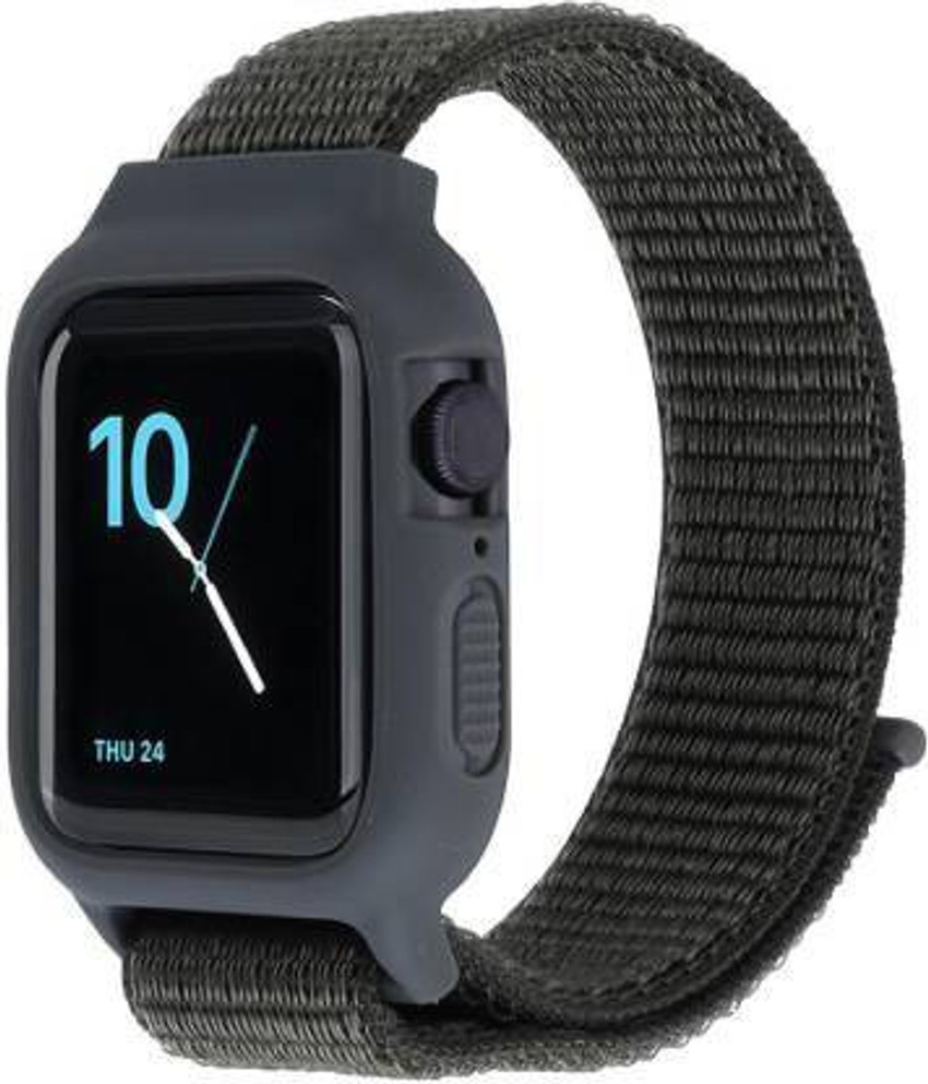 Digital watch best sale with velcro band