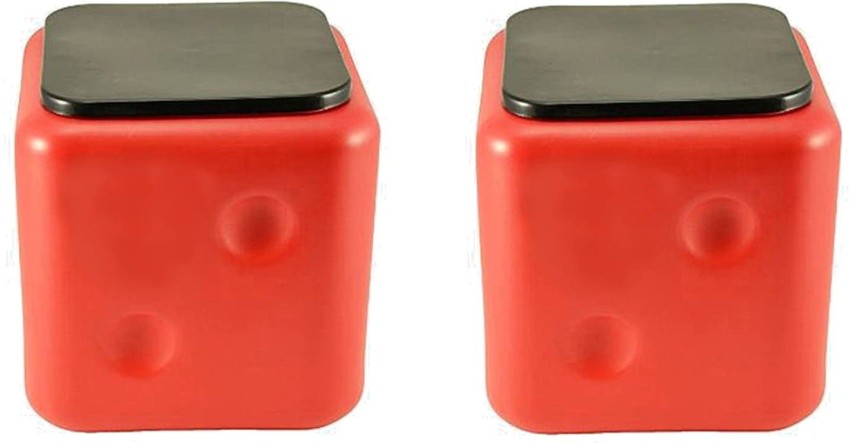 Plastic outlet dice stool