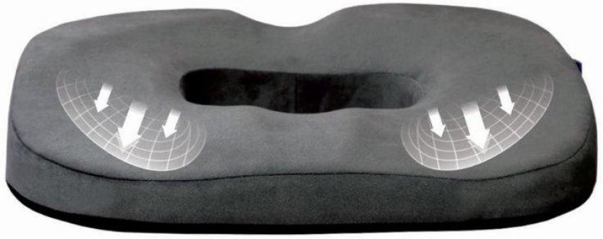 Inflatable Seat Cushion for Hemorrhoids Coccyx Pain Relief - Ideal for