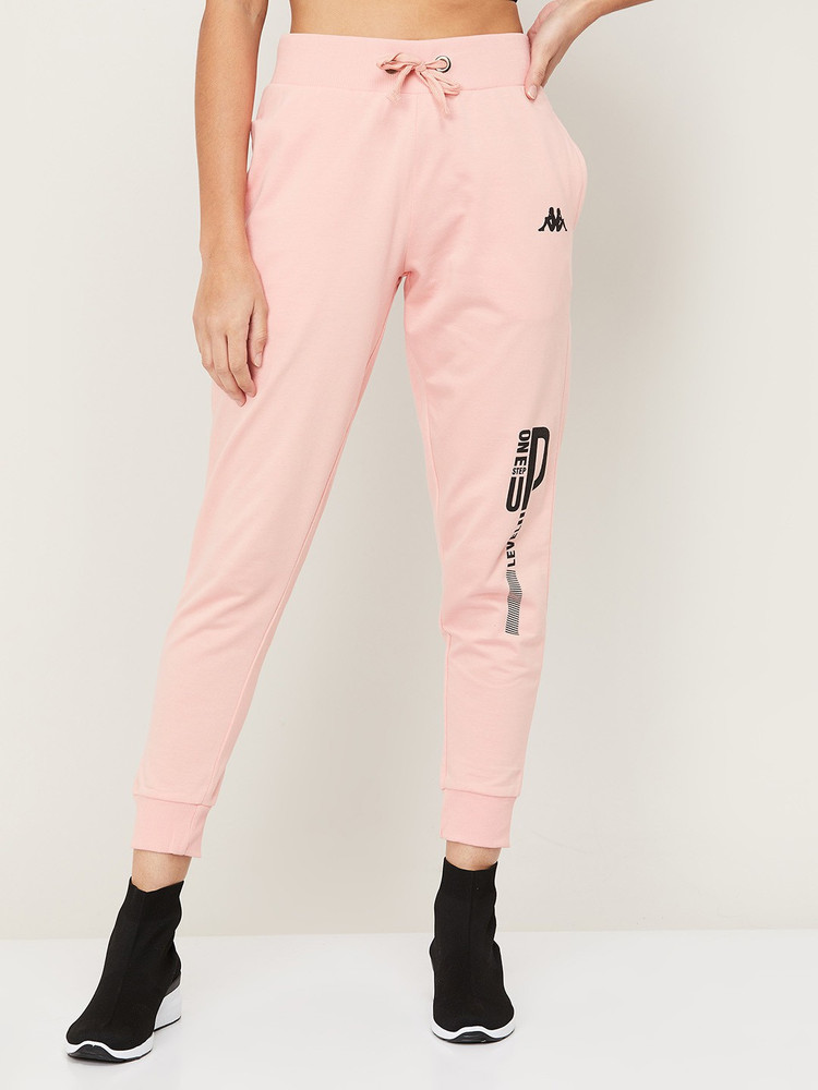 Pink best sale kappa sweatpants