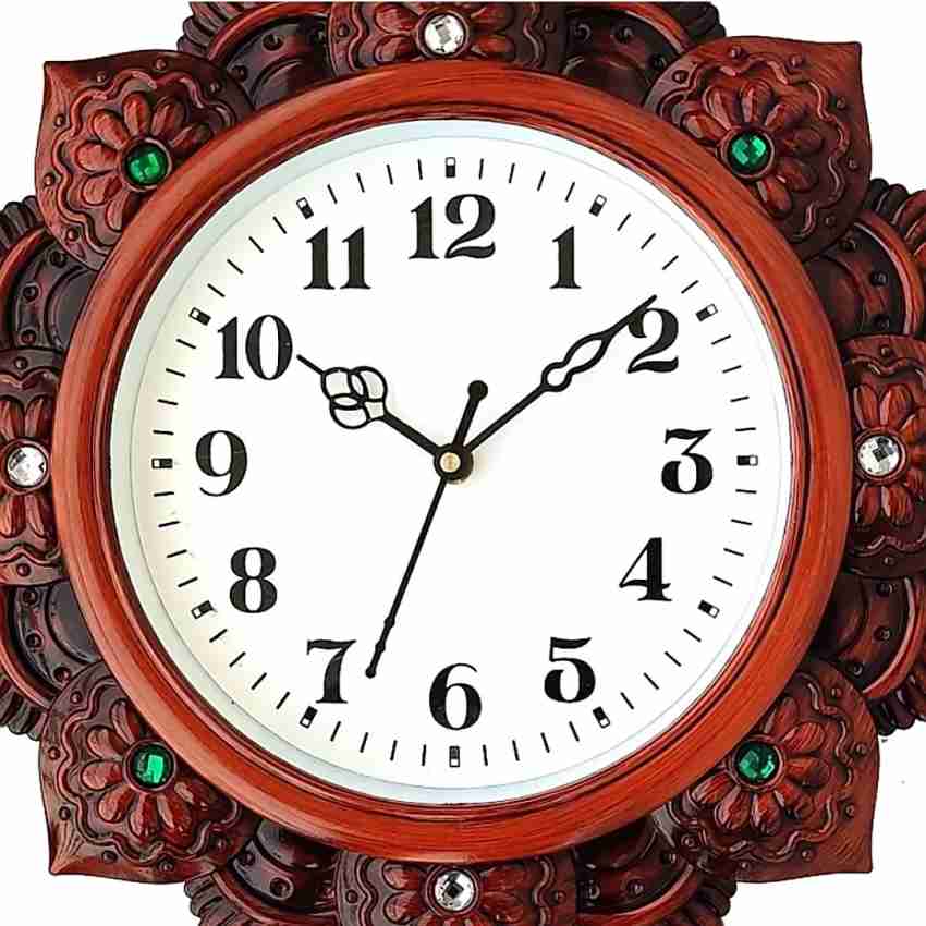 skmultistoreworld Analog 30 cm X 30 cm Wall Clock Price in India - Buy skmultistoreworld  Analog 30 cm X 30 cm Wall Clock online at