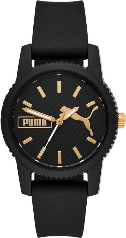 Puma stainless clearance steel back watch