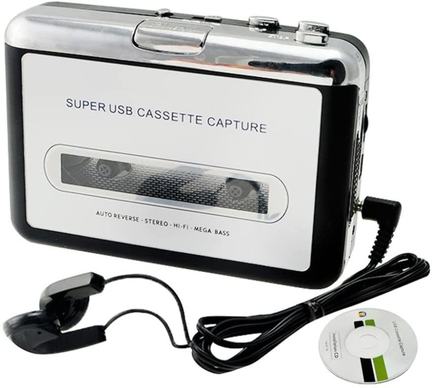 microware Portable MP3 cassette capture to MP3 USB Tape PC Super