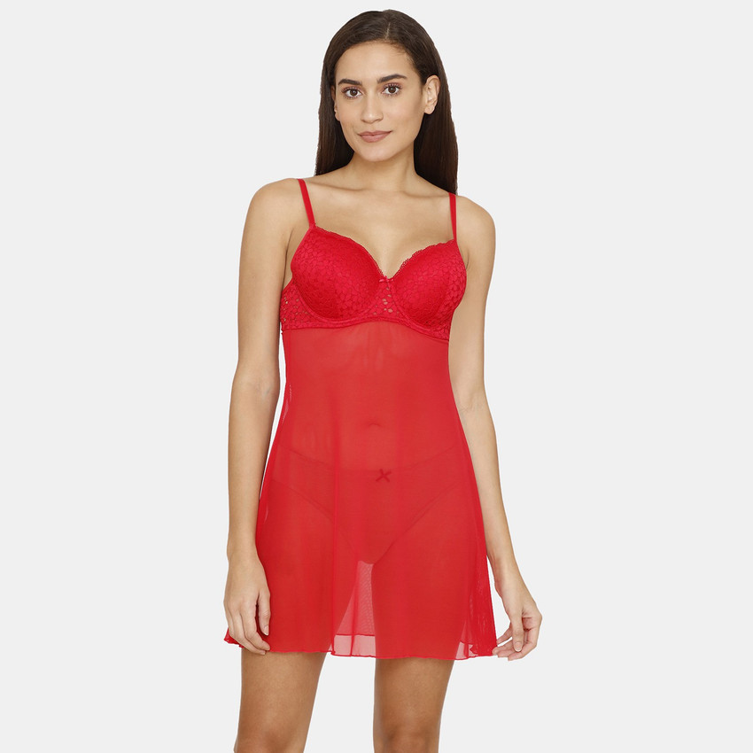 ZIVAME Solid Babydoll Buy ZIVAME Solid Babydoll Online at Best Prices in India Flipkart