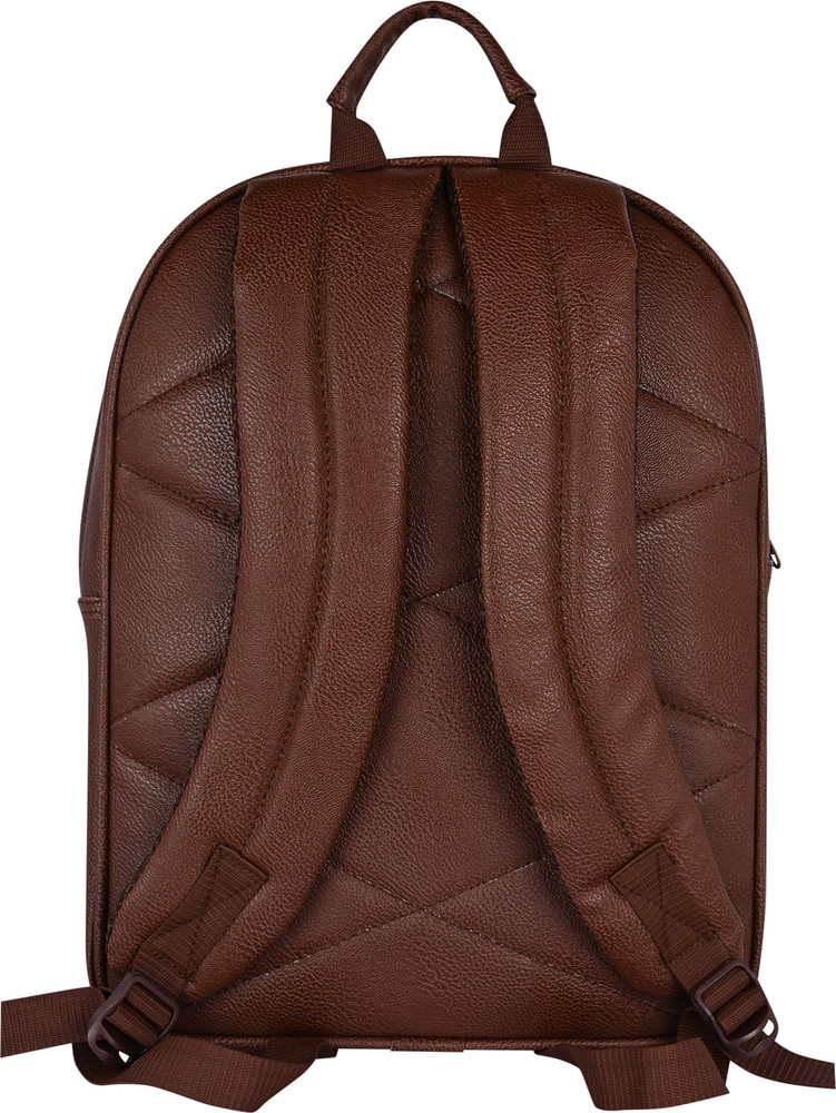 Casual leather backpack deals