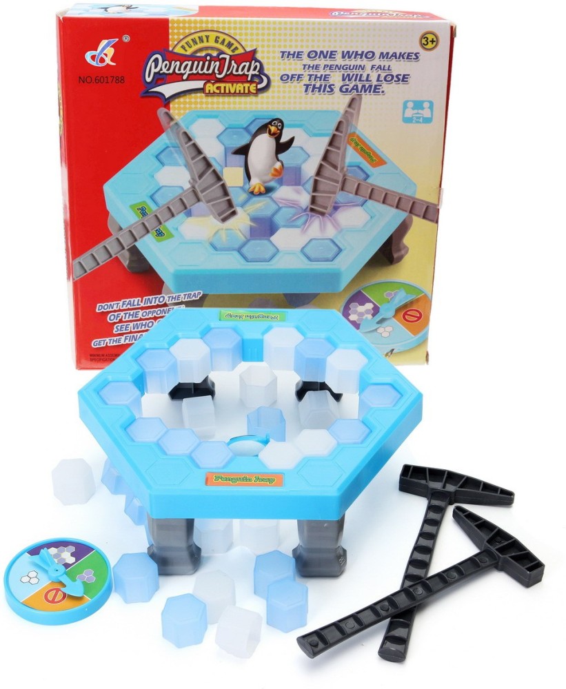 NAVRANGI Ice Breaker Kids Puzzle Save Penguin on Ice Block Family Funny  Game (Ice Breaker) Board Game Accessories Board Game - Ice Breaker Kids  Puzzle Save Penguin on Ice Block Family Funny