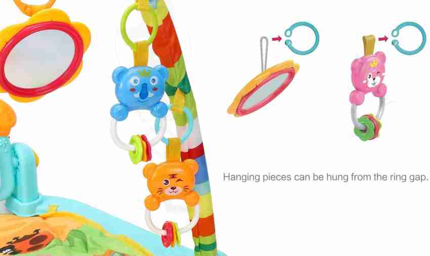 Nizomi Crib Toy Play Gym Musical Piano For Kids Best Crib Hanging