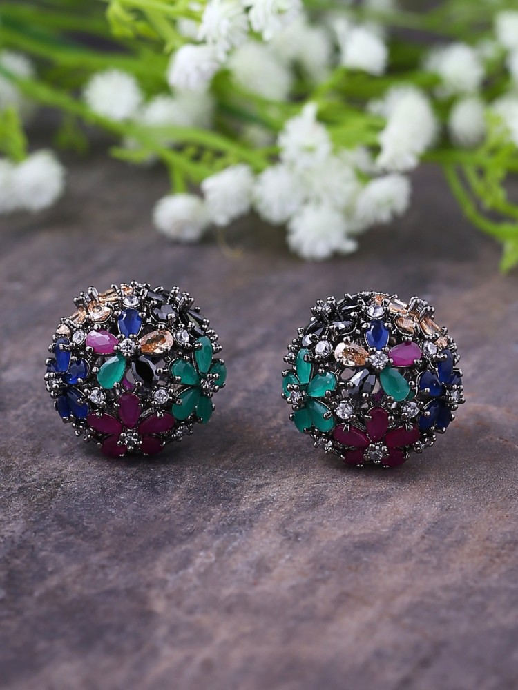 Multicolor stud store earrings