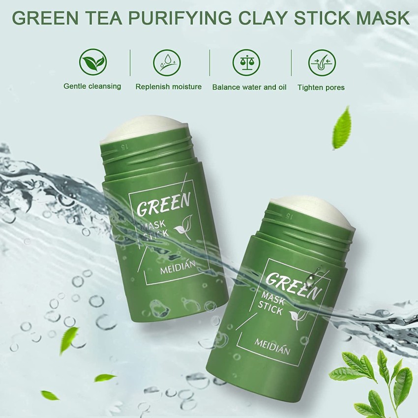 YAWI Green Mask Stick, Green Tea Purifying Clay Mask Detox Stick, Green Tea  Mask - Price in India, Buy YAWI Green Mask Stick, Green Tea Purifying Clay  Mask Detox Stick, Green Tea