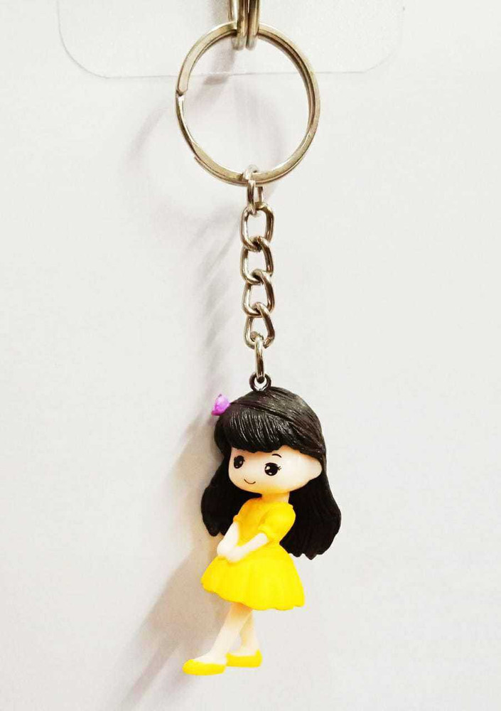 Style My Home Cute Girl Combo Keychain Keyrings for Girls Cute