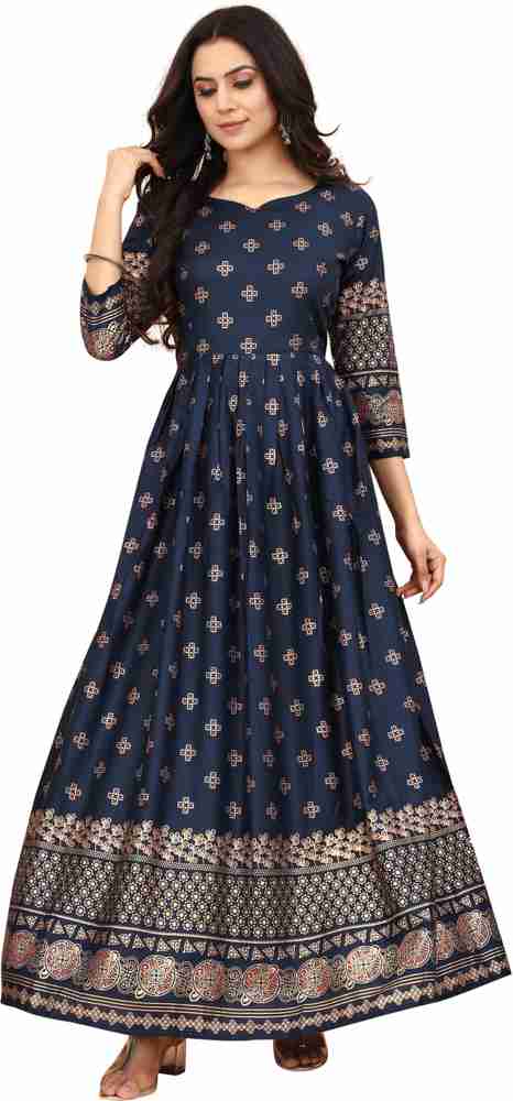 Flipkart cheap gown kurti
