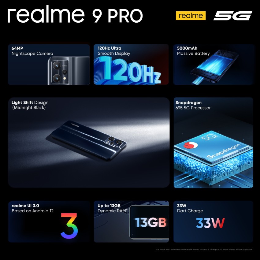 Realme 9 Pro 5G 6GB/128GB Dual Sim Verde