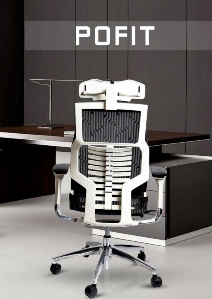 pofit Mesh Office Adjustable Arm Chair Price in India Buy pofit