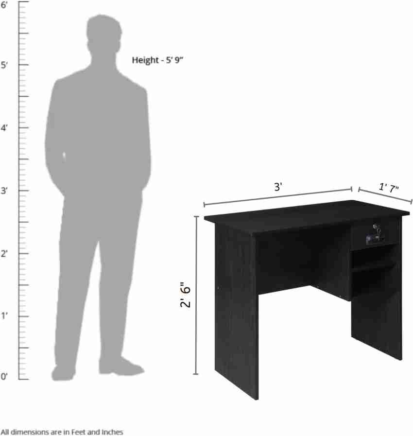 Study table height store in feet