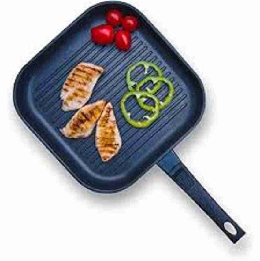 Grill Mini Uttapam Tawa/Multi Snack Maker 4 in 1 - Mini Pancake Maker, Mini  Crepe PAN, Pancake Moulds (19.5CM, Aluminium, Non-Stick)