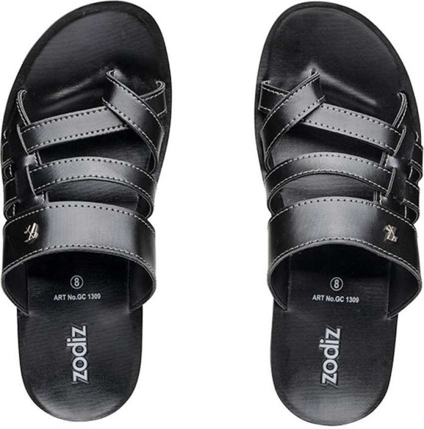 zodiz Men Black Sandals - Buy zodiz Men Black Sandals Online at 