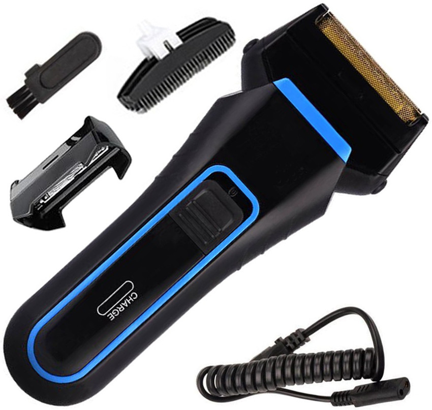 SPF Mens Electric beard Rechargeable Razor trimmer Double Blade