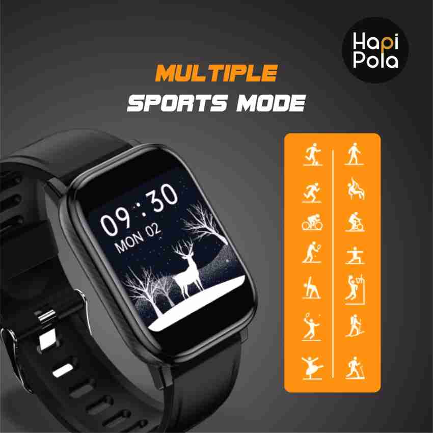 Hapi Pola FIT PRO ST-05 Full Touchscreen Smartwatch Price in India - Buy  Hapi Pola FIT PRO ST-05 Full Touchscreen Smartwatch online at
