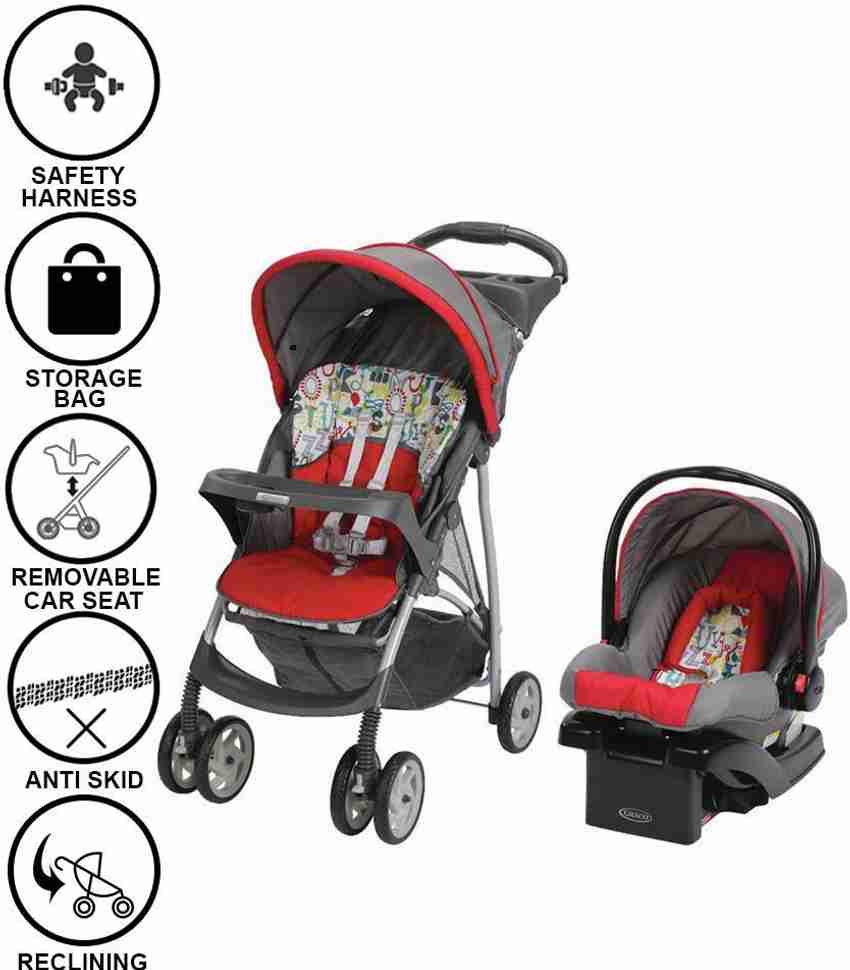 Graco literider click sales connect stroller recline
