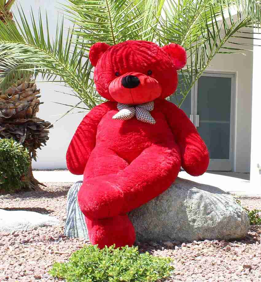 Kiddiested Big red teddy bear soft cute lovable special gift for special one 54 inch Big red teddy bear soft cute lovable special gift for special one Buy Bear toys in India. shop for Kiddiested produ...
