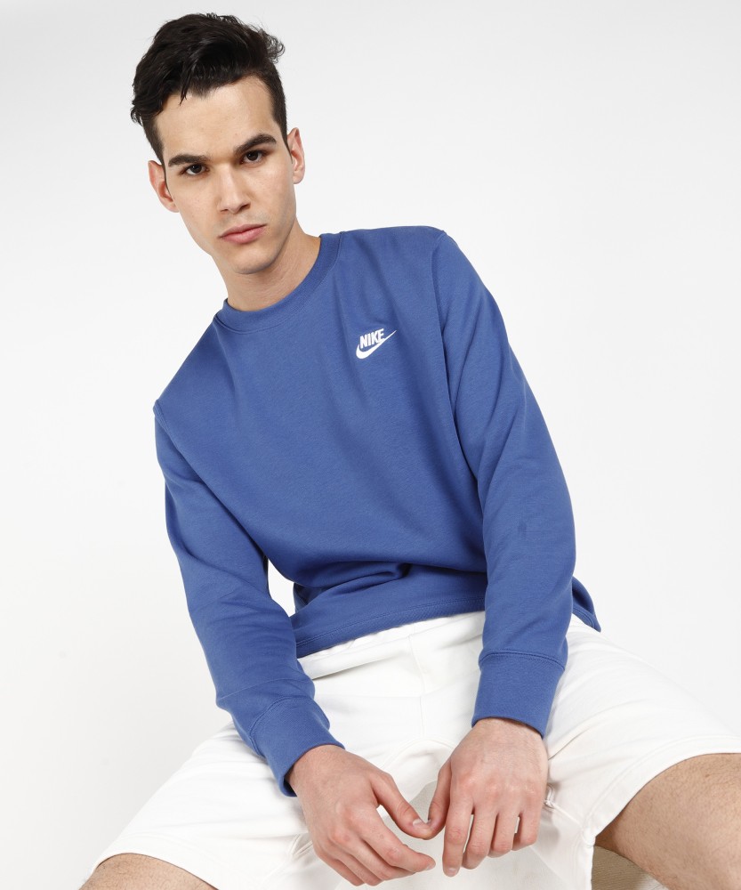 Nike full sleeve solid men's sweatshirt online