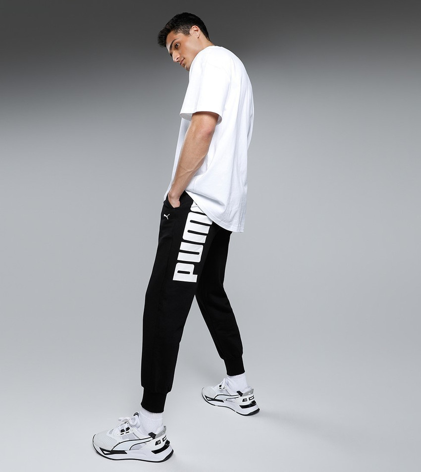 PUMA Rebel Pants FL Solid Women Black Track Pants Buy PUMA Rebel