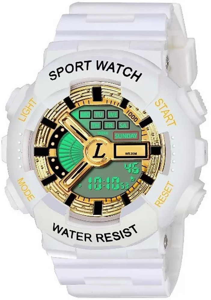 White watch best sale boys