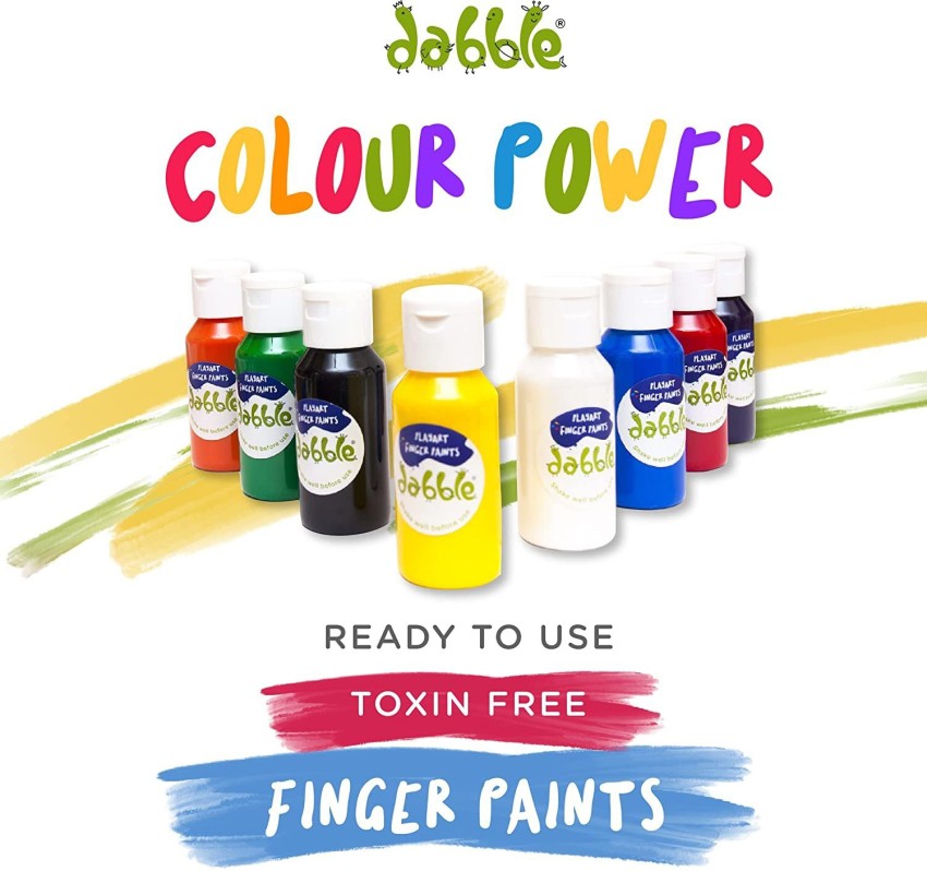 Buy Best Finger Paints for Kids Online - Dabble PlayArt