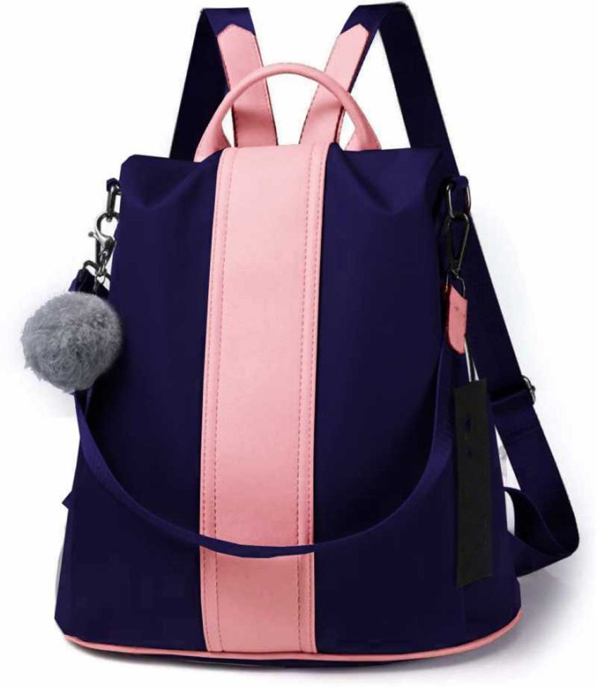 Fashion Backpack Pu Leather Bag For Girls Women Black  Fruugo IN