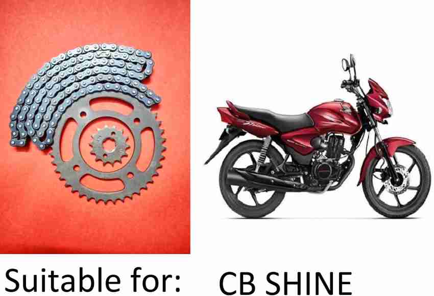 Honda cb shine online 125 chain sprocket price