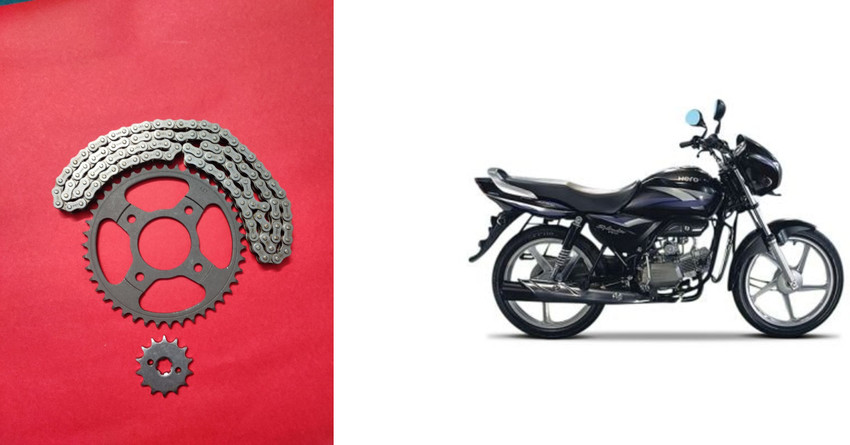 Hero splendor pro chain sprocket top