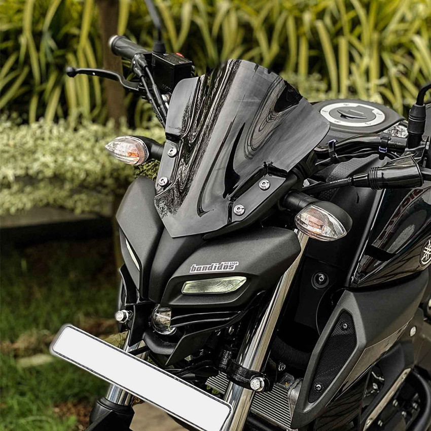 FK Racing Bubble Visor 2.0 for Yamaha MT 15 Bike Windshield Price