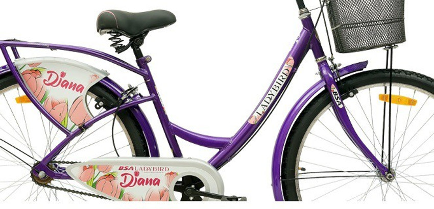 BSA LADYBIRD DIANA 26 PURPLE 26 T Girls Cycle Womens Cycle Price