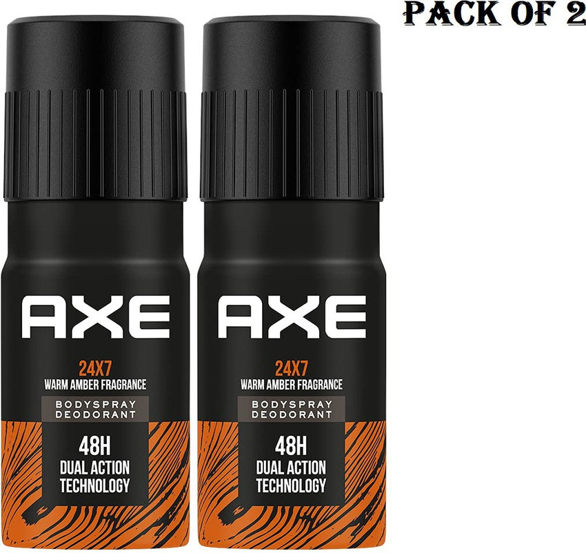 AXE Recharge 24 7 150ml each Pack of 2 Deodorant Spray For
