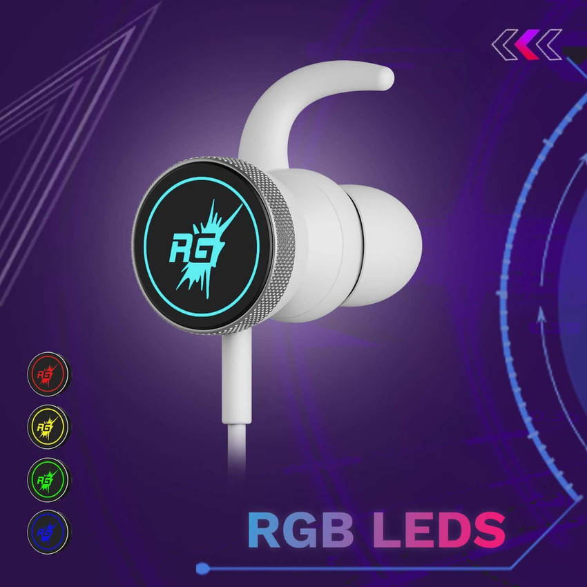 Redgear CEB 150 Gaming Earphones with RGB LEDs Detachable Type C