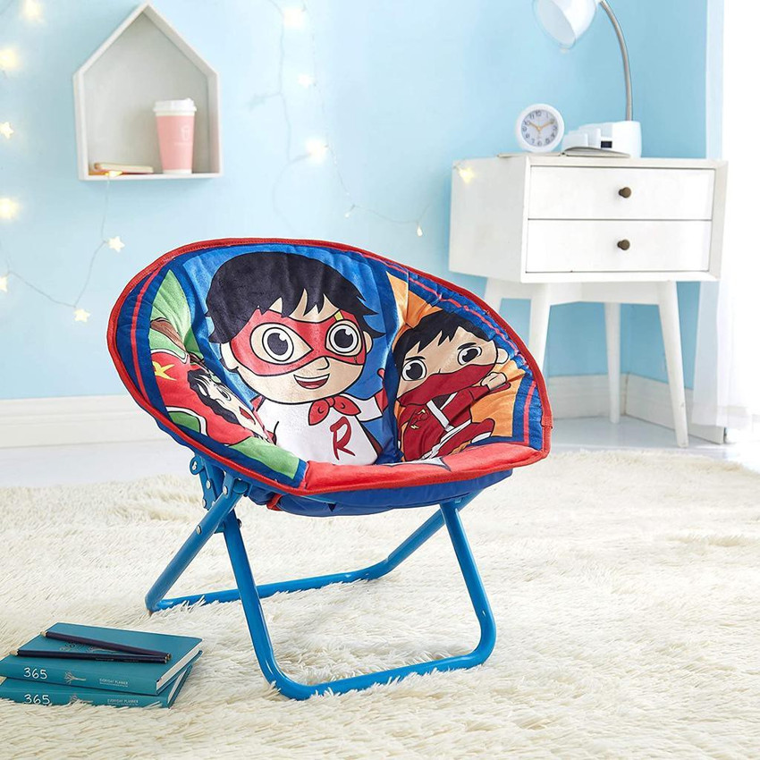 QBIC Moon Chair with Cushion. Foldable Chair with Different